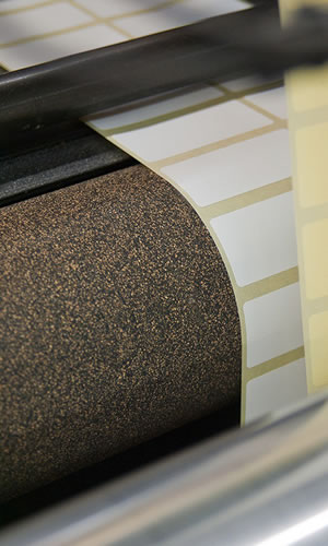 Cork Rubber Roller Coverings